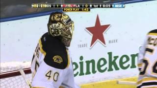 Gotta See It: Rask robs Huberdeau with double pad-stack save