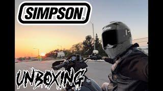 UNBOXING // MY NEW // SIMPSON CARBON MOD BANDIT