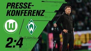 "Sind sehr enttäuscht" | Pressekonferenz | VfL Wolfsburg - Werder Bremen