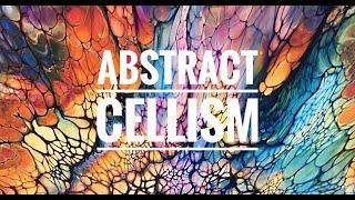 Abstract Cellism | modern art utilizing cell structures as design elements.