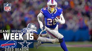 Buffalo Bills vs. Dallas Cowboys Game Highlights | NFL 2023 Week 15