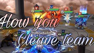 魔靈召喚 | 你的速刷 ? 一波流?二波流 | 你有波波流隊伍嗎? | SUMMONERS WAR | How you cleave team ??