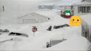 Italy is freezing! A massive polar storm buries an entire town in Abruzzo snow! Watch now