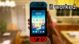 I turned my Nintendo Switch into a PHONE...