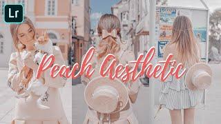 Lightroom Mobile Presets Free Dng | Lightroom Presets Tutorial | Peach Aesthetic Preset