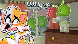 LOS OVNIS ME VISITAN Y ME UNEN A SU TRIBU ! (tengo miedo ) - Wobbly Life #16