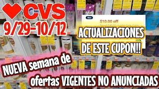 comienza una NUEVA semana de ofertas VIGENTES NO ANUNCIADAS en CVS