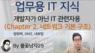 개발자가 아닌 IT 관련자를 위한 업무용 IT 지식 (시리즈 2 개발 네트워크 기본 구조_방화벽, DMZ, 내부망 개념 정리)