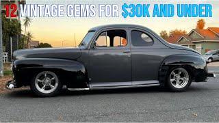 12 Vintage Gems for $30k and Under | CRAIGSLIST CLASSIC CAR FINDS FOR SALE BY OWNER!