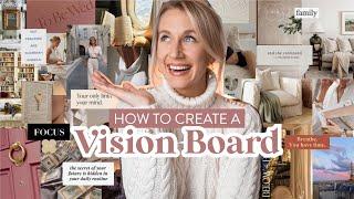 How to Create a Vision Board | Pinterest & Canva