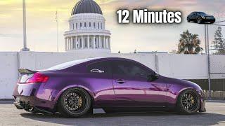 Building a G35 in 12 Minutes * INSANE TRANSFORMATION * (2023)