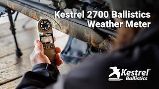 Kestrel 2700 Ballistics Weather Meter