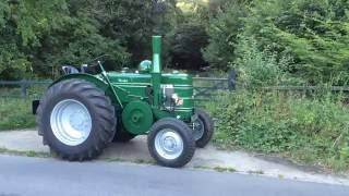 1953 Series 3A Field Marshall Tractor - Tick over