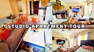 STUDIO APARTMENT TOUR IN KENYA  | How to decorate a bedsitter. Executive bedsitter 2024