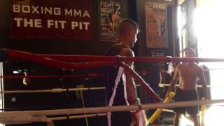 Coach David Lesmes --(teaching-student)-- John Rickel --[awareness drills] 2c.
