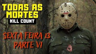 Sexta-Feira 13 - Parte 6: Jason Vive | TODAS AS MORTES (Melhores Cenas)