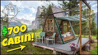 You can't build a cabin cheaper than this!