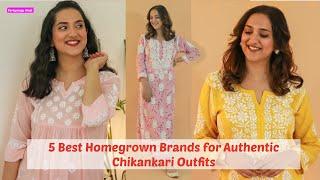 5 Best Homegrown Brands for Authentic Chikankari Outfits |  Perkymegs Hindi