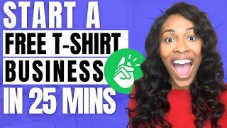 Start A FREE T-Shirt Business TODAY With Print On Demand (For Beginners)