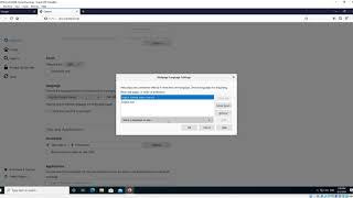 Change browser language in Mozilla Firefox on Windows