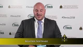 Joe Aglio, Belatrix's VP of business development, talks about The Stevie Awards 2018