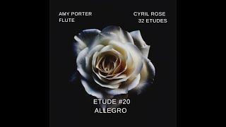 Rose: Etude 20 for Flute