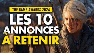 GAME AWARDS 2024 : Les 10 GROSSES ANNONCES à retenir !  (The Witcher 4, Elden Ring, Mafia 4...)