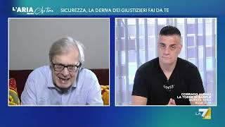 Vittorio Sgarbi sul Cicalone: "Ognuno di noi desidera essere protetto, lui interpreta un ...