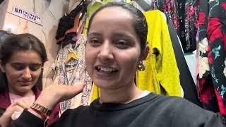 Shopping ️ day with friend || popat py popat bangya aaj to humara  #kajalmogta #dailyvlog