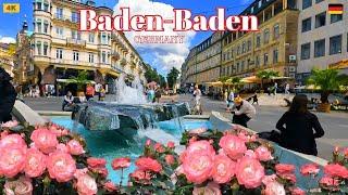 Baden-Baden Germany/ 4K Walking /Baden-Baden: Indulge in Luxury and Relaxation in the Spa Capital