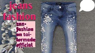 jeans fashion! tailormade official 6718¡snnfashion#westren fashion#