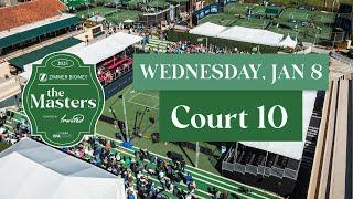 Court 8 - The Masters (Wednesday, Carvana PPA Tour)