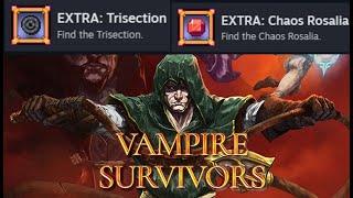 Vampire Survivors: How to find Trisection and the Chaos Rosalia