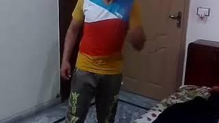 Talha Mughal acting with Mirza
