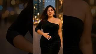 night walk | #aibella #plussize #royalbeauty #dubaiprinces #prettywoman #shorts #ytshorts #fashion