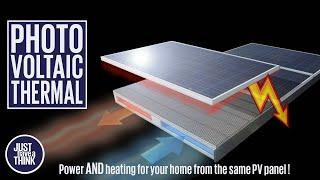 The Solar PV panel that provides electricity AND heat for your home!