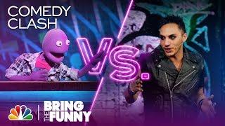 Magician Jarred Fell vs. Puppet Randy Feltface - Bring The Funny (Comedy Clash)