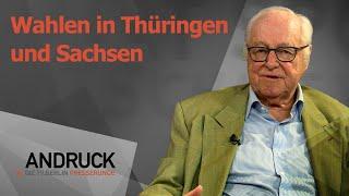 Andruck der Pressetalk - Wahlen in Thüringen und Sachsen