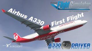 Aerosoft A330 - Buyer Beware - First Flight | Real A330 Pilot