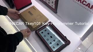 THINKCAR Tkey 101 Key Programmer Tutorial, how to connect with THINKTOOL