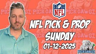 Free NFL Picks and Props Today 1/12/2025 | Kevin Thomas’ Free NFL Predictions