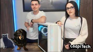 350 ezer forintért gamer PC, de vajon mire elég?  #csapitech#gamer#rx6700xt#i312100f #gamerpc