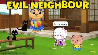 Evil Neighbour of Bubu Dudu Family | Animation story | Kittensisland