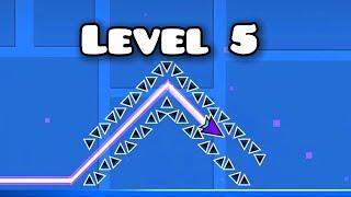 Playing 5 Levels Of WAVE That Get Harder And Harder!