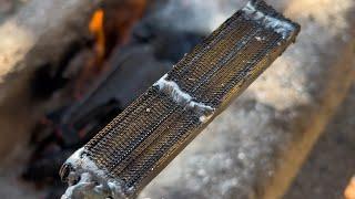 How to turn Hacksaw Blades into a very sharp and nice looking Chisel