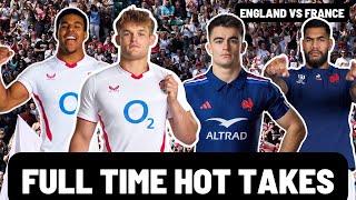 ENGLAND vs FRANCE | FULL TIME HOT TAKES
