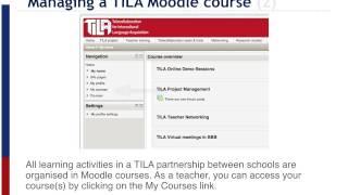 2.4.1 TILA Teacher Guides. Your Tools - Moodle