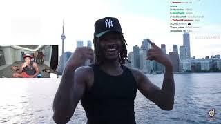 Kai Cenat Reacts to Duke Dennis video In Toronto