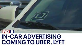 In-car advertising coming to Uber & Lyft in NYC