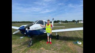 Oscar's flying experience! | Semet Aviation PA28 | ItzNotOscar